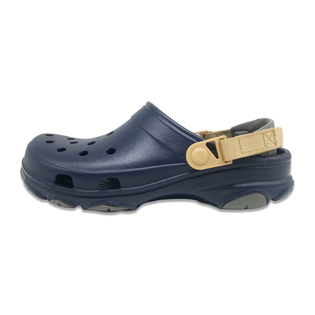 Sandal Crocs Classic All-Terrain Clog Unisex Casual Shoes / Sepatu Sandal Pria Wanita / Sandal Kasual - Navy