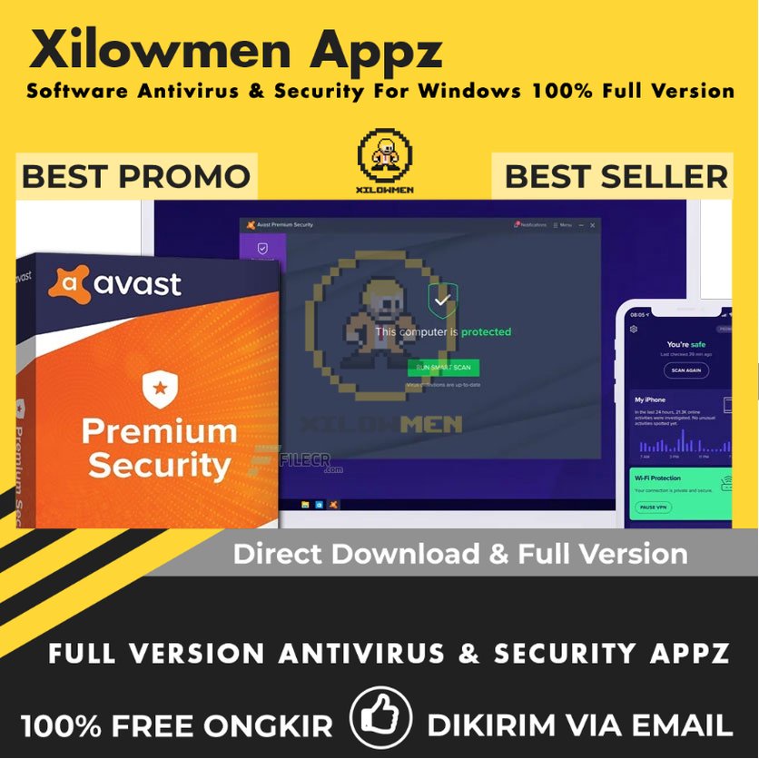 [Full Version] Avast Premium Security Pro Security Pro Lifetime - Antivirus Terbaik untuk Keamanan Komputer