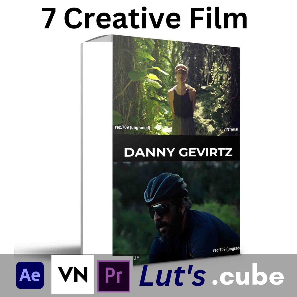 7 Creative Filmmaking Luts (Bids VN/Ae/Pr dll)