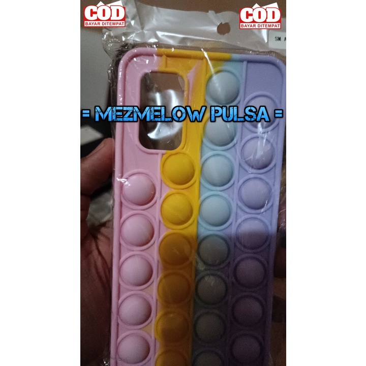 Case Lembut Soft Case POP IT Rainbow Silicone Case SAMSUNG A32 5G