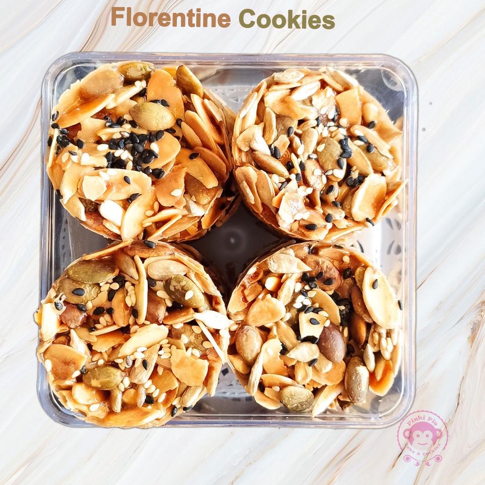 

✥ Florentine Cookies / Crispy Mixed Nuts Florenta Kue Kering Premium Toples 300 gr ❊