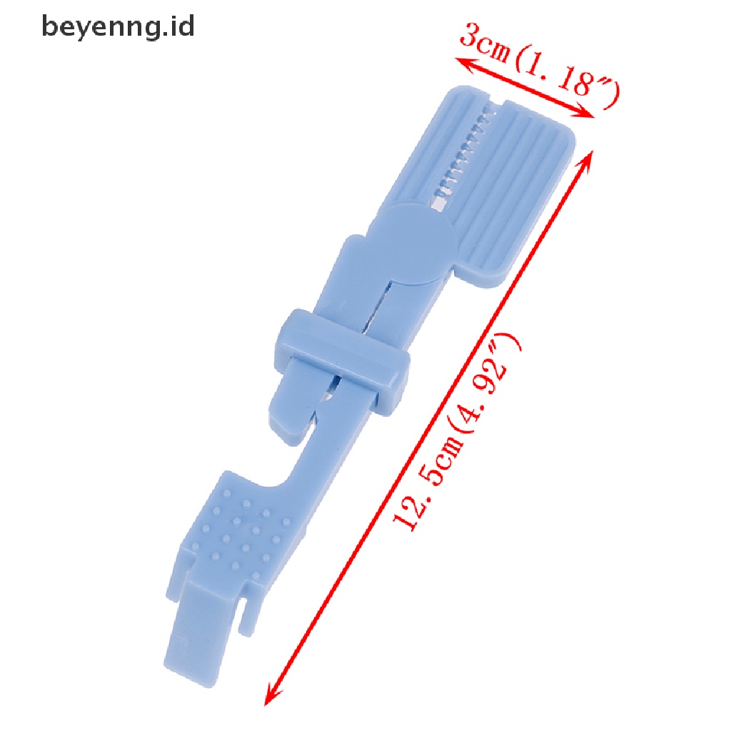 Beyen 1Pcs X-Ray Film Klip Holder Radiograph Plastik Warna Biru Kepala Penjepit  Id