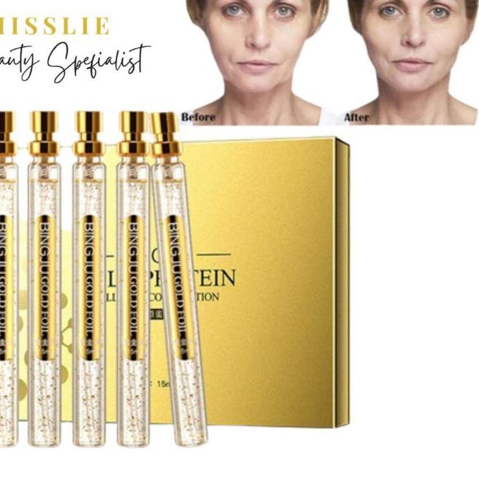 ➽ MOXIE GIRLZ GOLD PROTEIN LINE TANAM BENANG SERUM SILAHKAN PILIH VARIANT NYA ♔