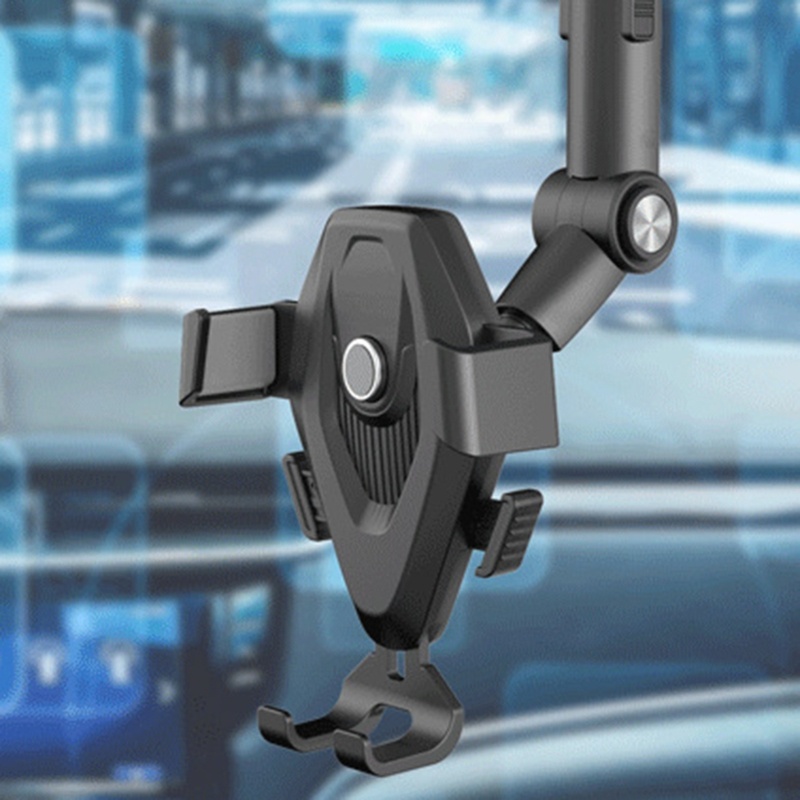 Bt Dash-Cam Mount Spion Bracket Klip Gantung 360derajat GPS Smartphone-Mobil Phone Holder Stand Adjustable Suppo