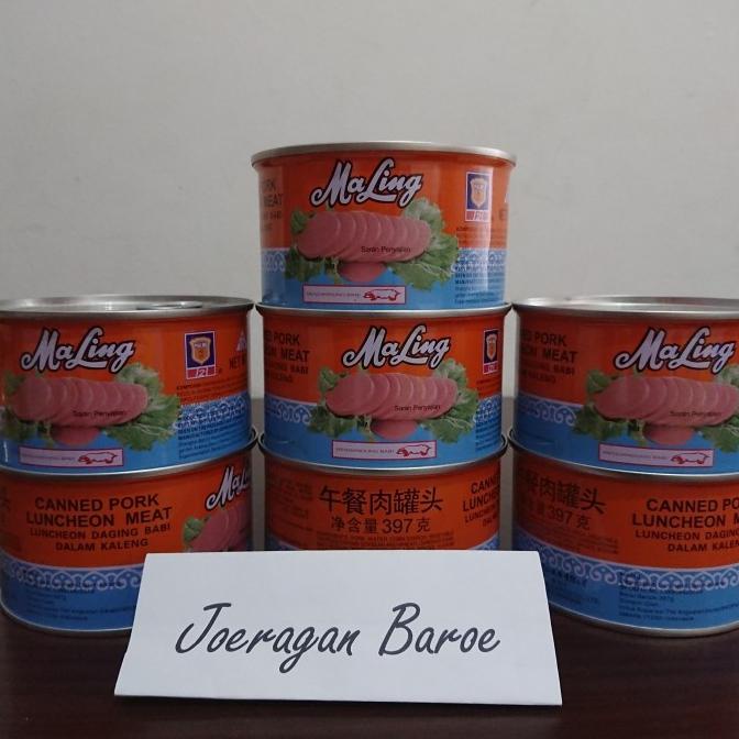 

Maling tts 397gr kaleng besar pork luncheon meat TERLARIS