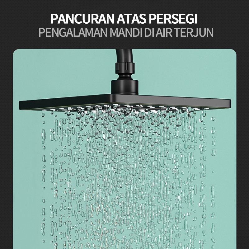 Black Gold Kamar Mandi Shower / Shower Set / Shower Kamar Mandi 4 Dalam 1 Set