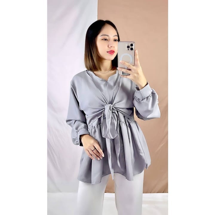 NARITA BLOUSE XXL - ATASAN WANITA BAHAN KATUN RAYON