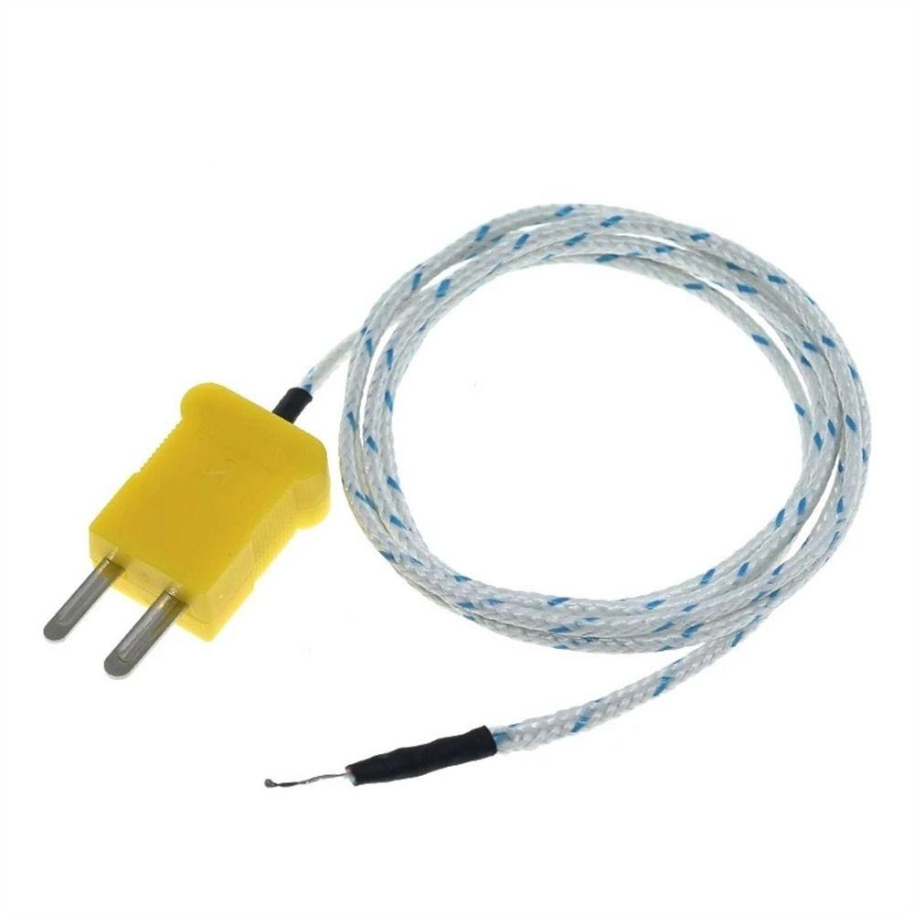 Test Sensor Suhu Agustina Panjang 1m Kawat Tester line -20~500C Thermocouple Sensor