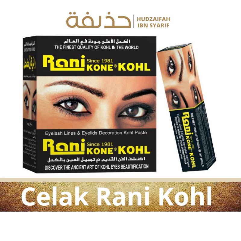 CELAK RANI KOHL ORIGINAL BPOM CELAK KAJAL ARAB SAUDI MENYEHATKAN MATA