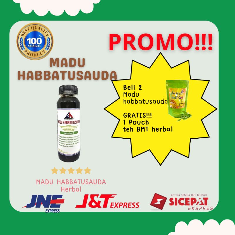 

Madu Habbatusauda Herbal GM BELI 2 GRATIS 1 POUCH TEH BMT