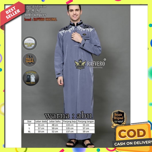 Gamis Pria Dewasa Jubah Lebaran Terbaru 2023 Muslim Koko Syari Remaja Lengan Panjang Pendek Games202