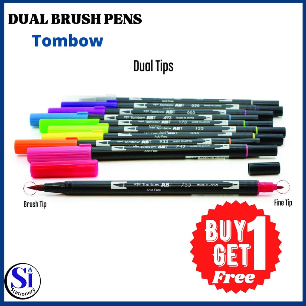 

Tombow Dual Brush Pen ABT/Brush Pen ABT Tombow 51-53