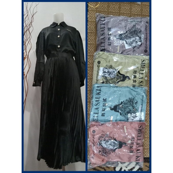 One Set Rok Polos ShellaSaukia