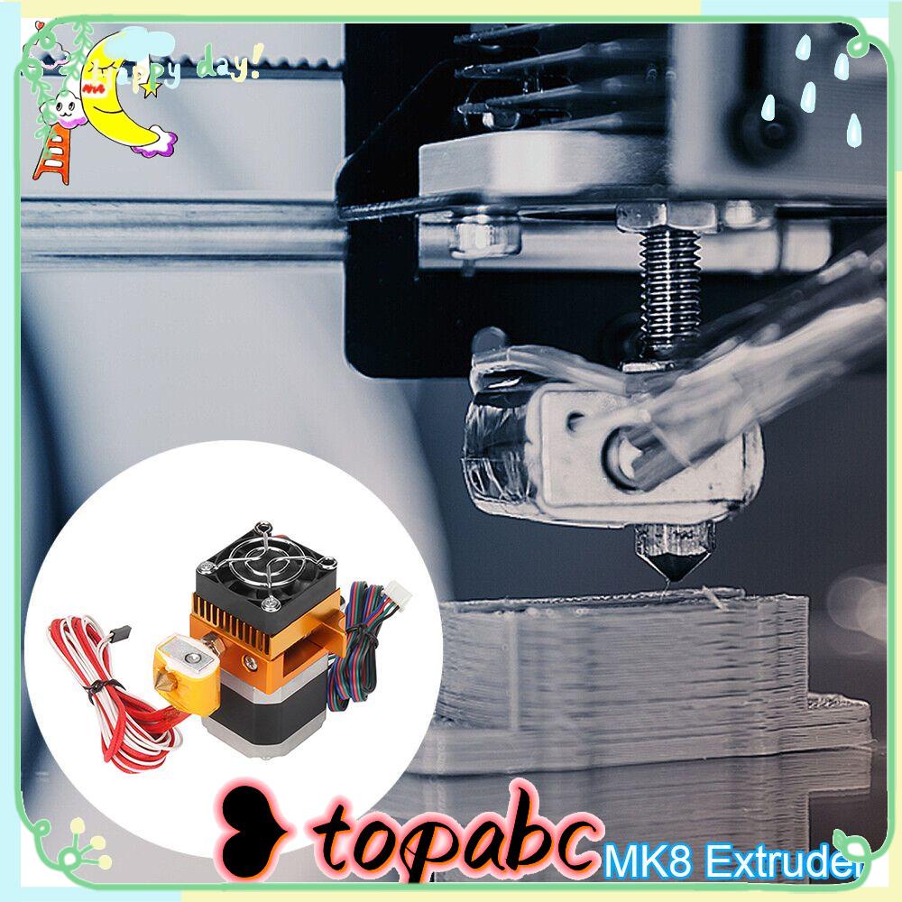 Top MK8 Extruder Profesional Aksesoris Printer 3D Metal Hotend Kit