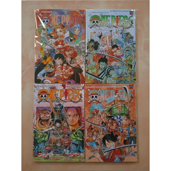 KOMIK ONE PIECE VOLUME 95, VOL 96, VOL 97, VOL 98