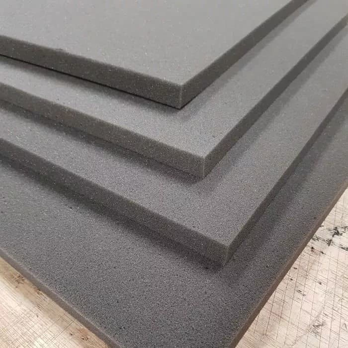 Terlaris Busa Royal Foam Hitam D.20 Lembaran Alas Sofa / Jok Kursi 50X100X3 Cm
