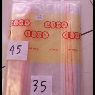 Murah Isi 100 Lembar Plastik Klip 35 X 45 Cm