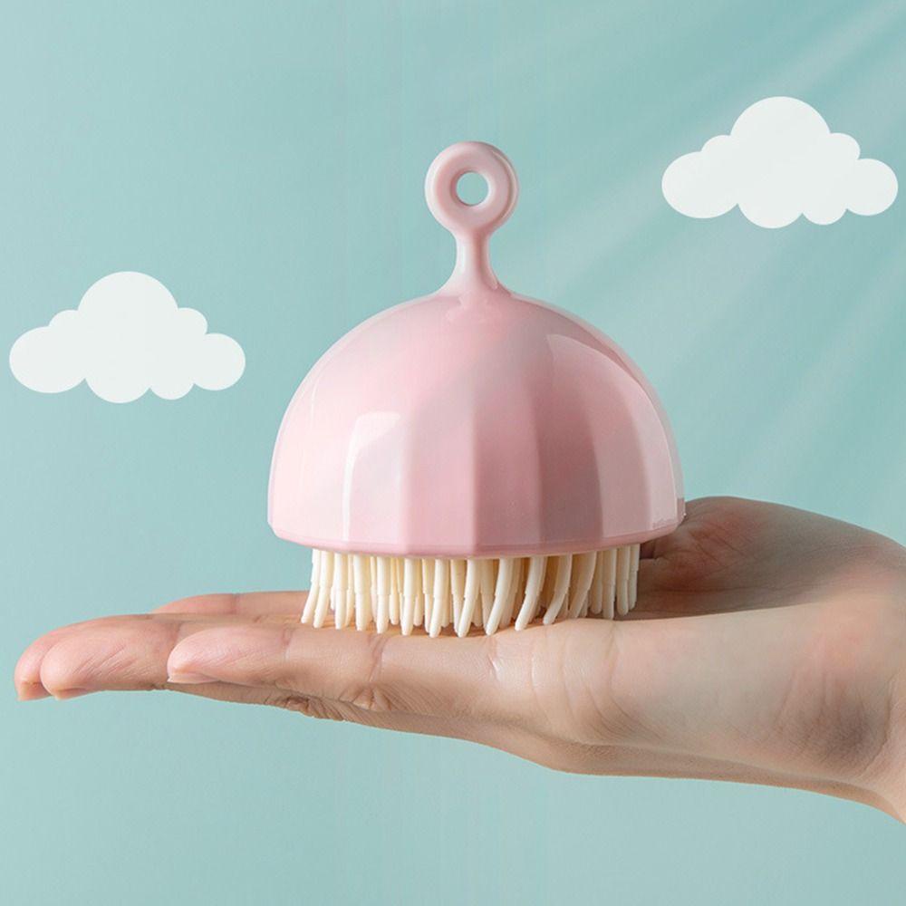 Solighter Body Scrubber Shower Fashion Penjualan Panas Rambut Kulit Kepala Perawatan Kulit Kepala Aksesoris Kamar Mandi Kepala Tubuh Pijat Pembersih Kulit