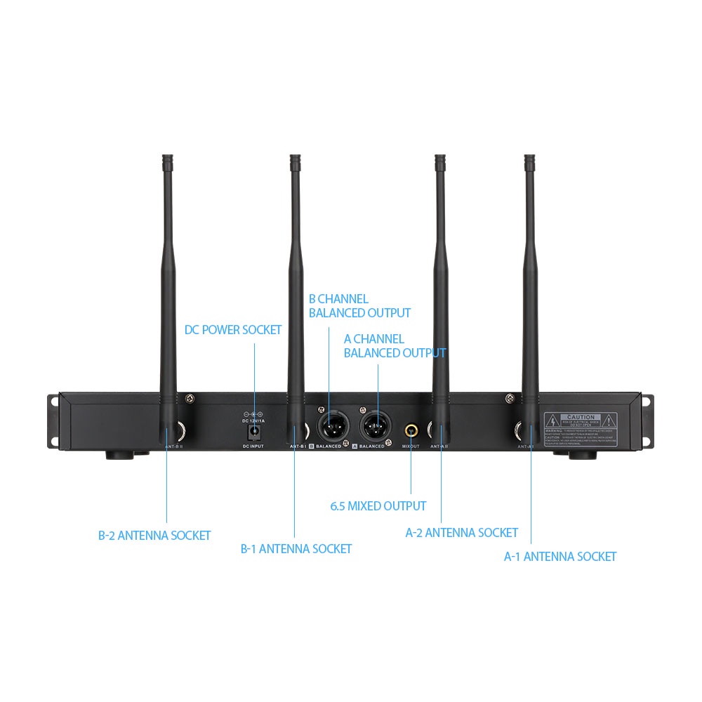 Versi profesional asli  TD980 baru satu derek dua mikrofon logam nirkabel bagian U dapat berupa FM KTV bernyanyi hiburan keluarga pelatihan pidato karaoke / pertunjukan udara terbuka / kegiatan kuil bernyanyi langsung, adegan pernikahan, COD anti pelui