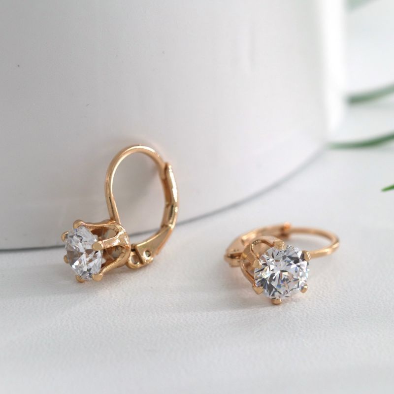 Anting permata satu Anting Xuping original model Desy