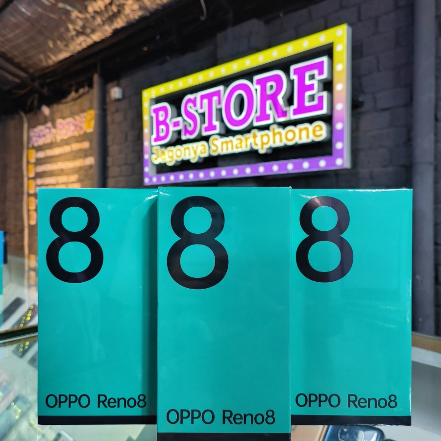 OPPO RENO 8 4G - RAM 8/256GB - NEW BNIB - GARANSI RESMI - COD JAKARTA