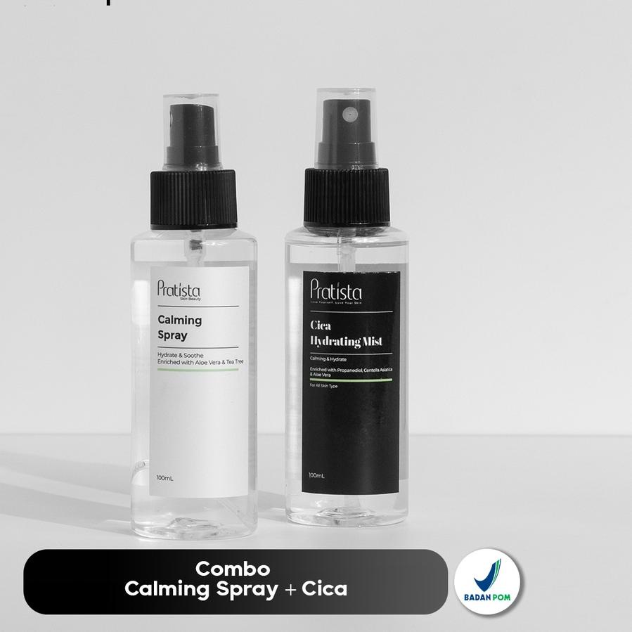 ✧ Pratista - [Bundling] Calming Spray Pratista & Cica Hydrating Mist Pratista ➤