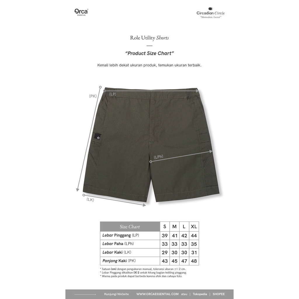 ORCA - Role Utility Shorts, Beige