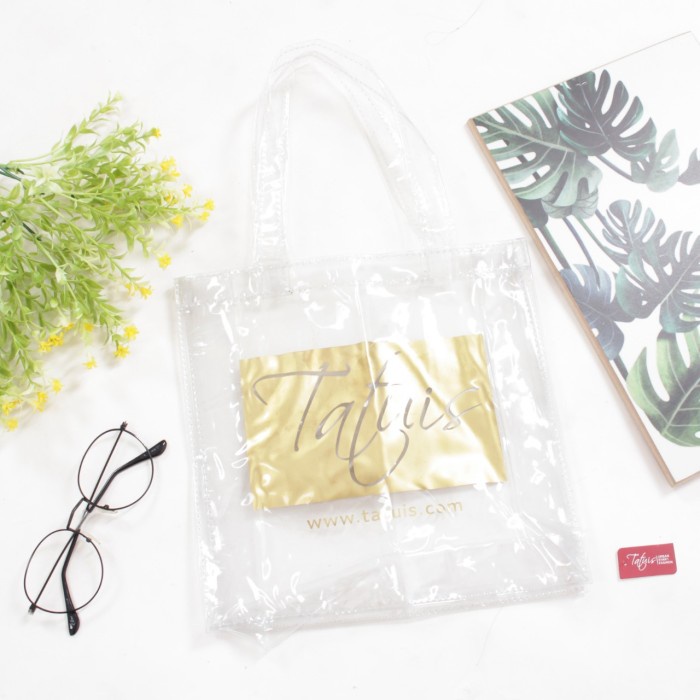 Tote Bag Tas Mukena Tatuis Transparan Bagus Cantik tas sekolah U9Y2 TERPOPULER modern READY STOK goo
