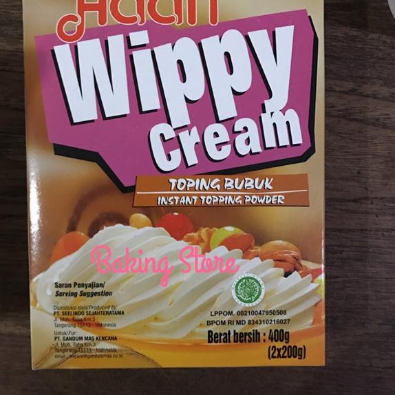 

☟ Haan Wippy Cream - Whipped Cream 400gr !!! ☈