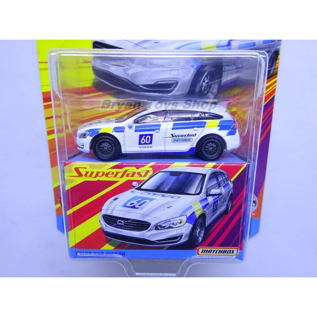 Matchbox Superfast Volvo V60 Wagon Putih Police No. 60