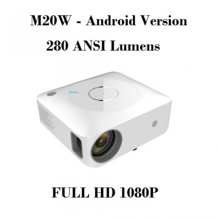 133 M20W - Android 9.0 Home Full HD LED Projector - 280 ANSI Lumens