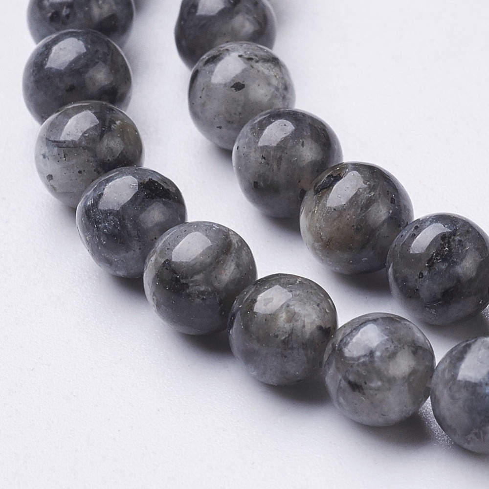 Butir Batu Labradorites Beads Natural Stone Beads