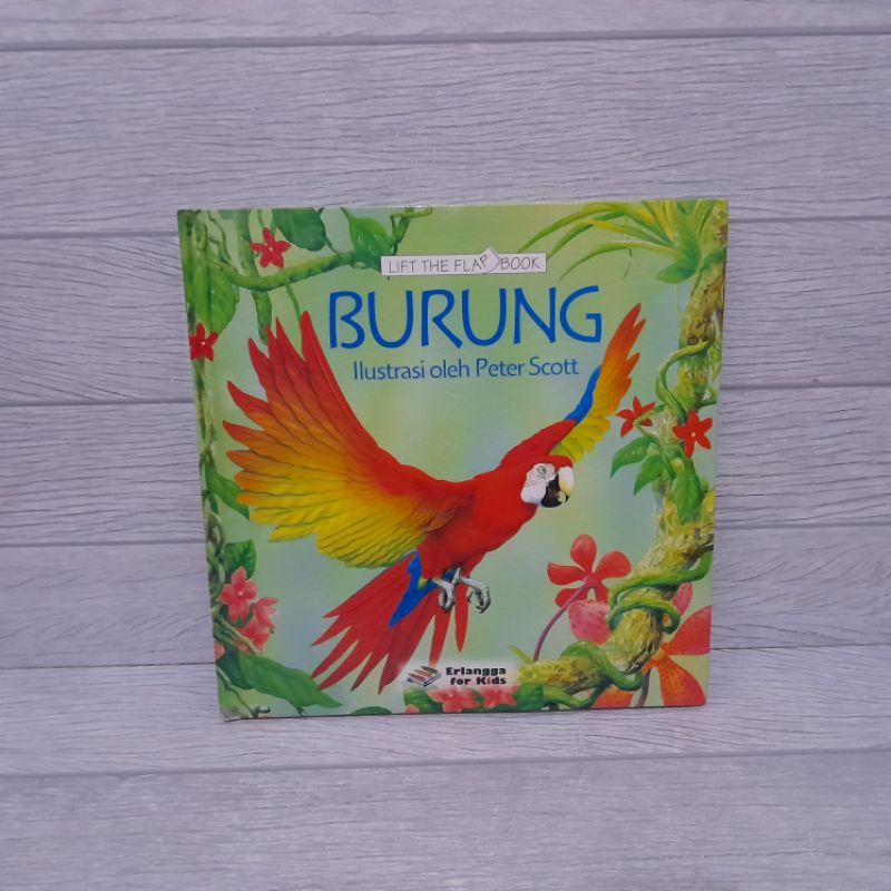 Lift the Flap Book Burung