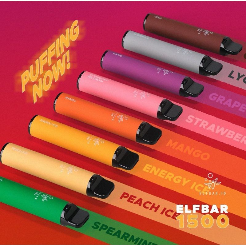 ELFBAR BANYAK RASA 1500PUFF