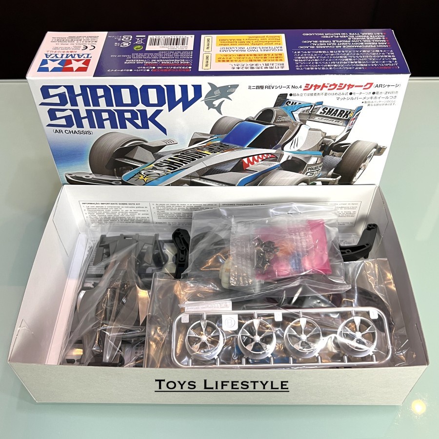 Mainan Rakit Mobil Tamiya Mini 4WD - Shadow Shark (ORIGINAL)