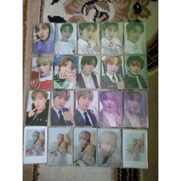 PHOTOCARD HAECHAN HOODIE UNGU/BONEKA 11ST/ MFAL/ THE LINK (TAKE ALL/EACH‼️)