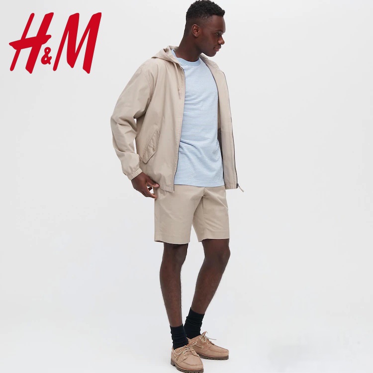 H&amp;M Celana Pendek Slim Fit Stretch HM Original