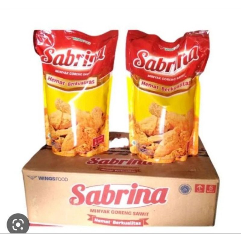 

minyak goreng Sabrina 1L/2L