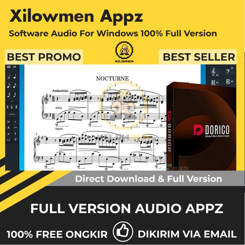 [Full Version] Steinberg Dorico Pro Lifetime Audio Software WIN OS