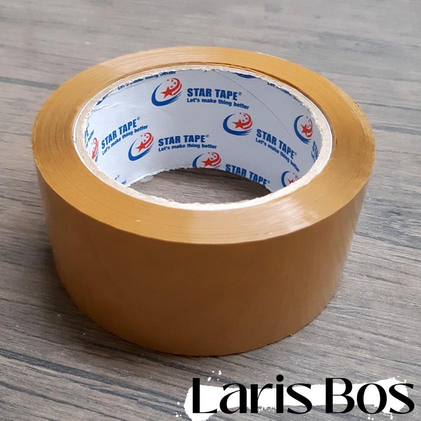 

D33 Lakban Coklat Star Tape / Seven Star (48 mm / 45 mm, 100yard) FLASH SALE ㅾ