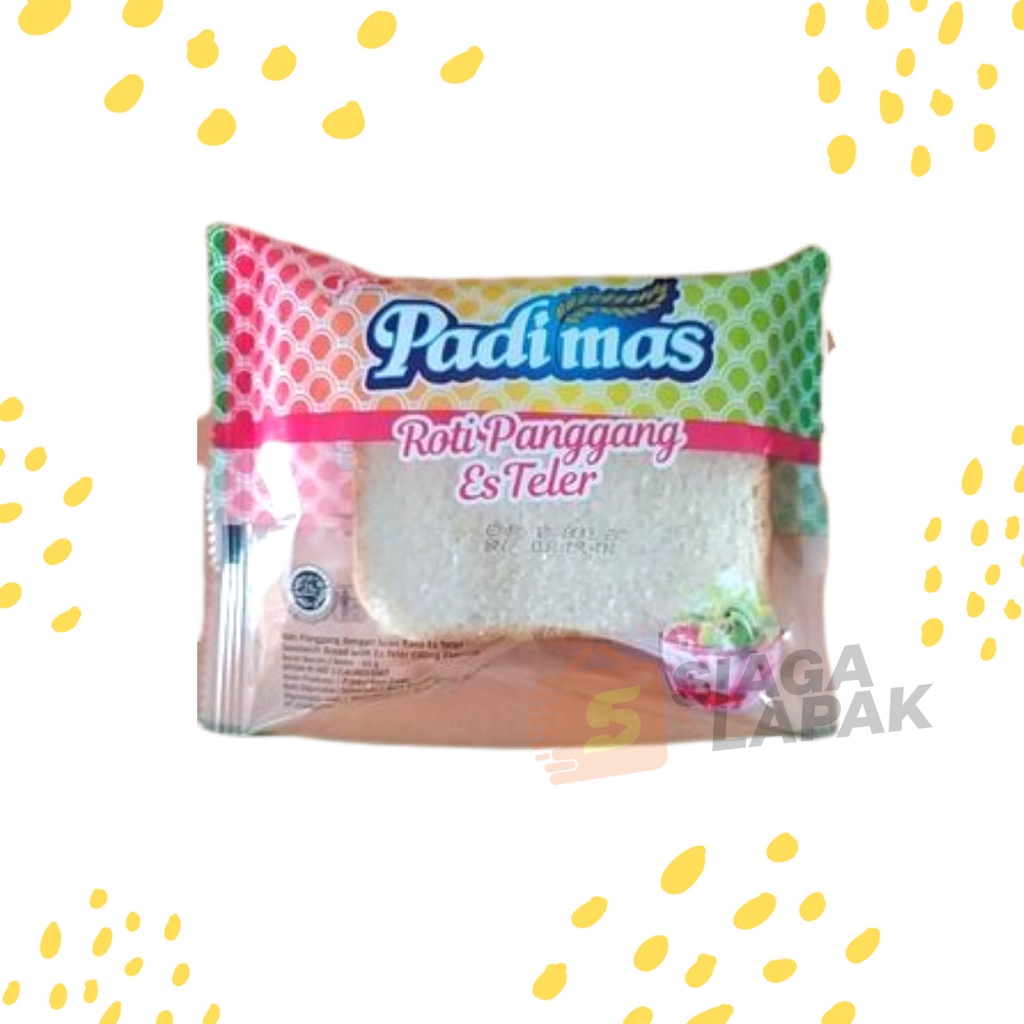 Roti Panggang Padimas All Varian Mix Rasa 65gr