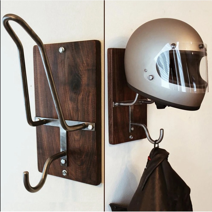 new GANTUNGAN dinding untuk  HELM SERBAGUNA MURAH hitam