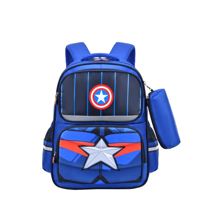 NEW TAS RANSEL ANAK SEKOLAH 2IN1 3D IMPORT 00490-00493