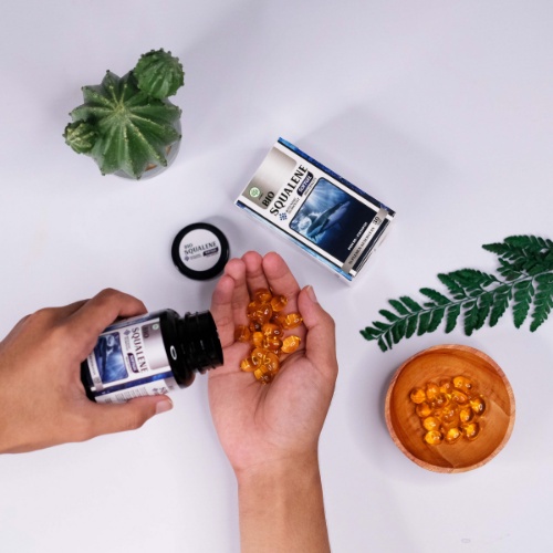 Bio Squalene Obat Penurun Gula Darah dan Kolesterol Tinggi Sakit Gula Diabetes Kencing Manis Herbal BPOM