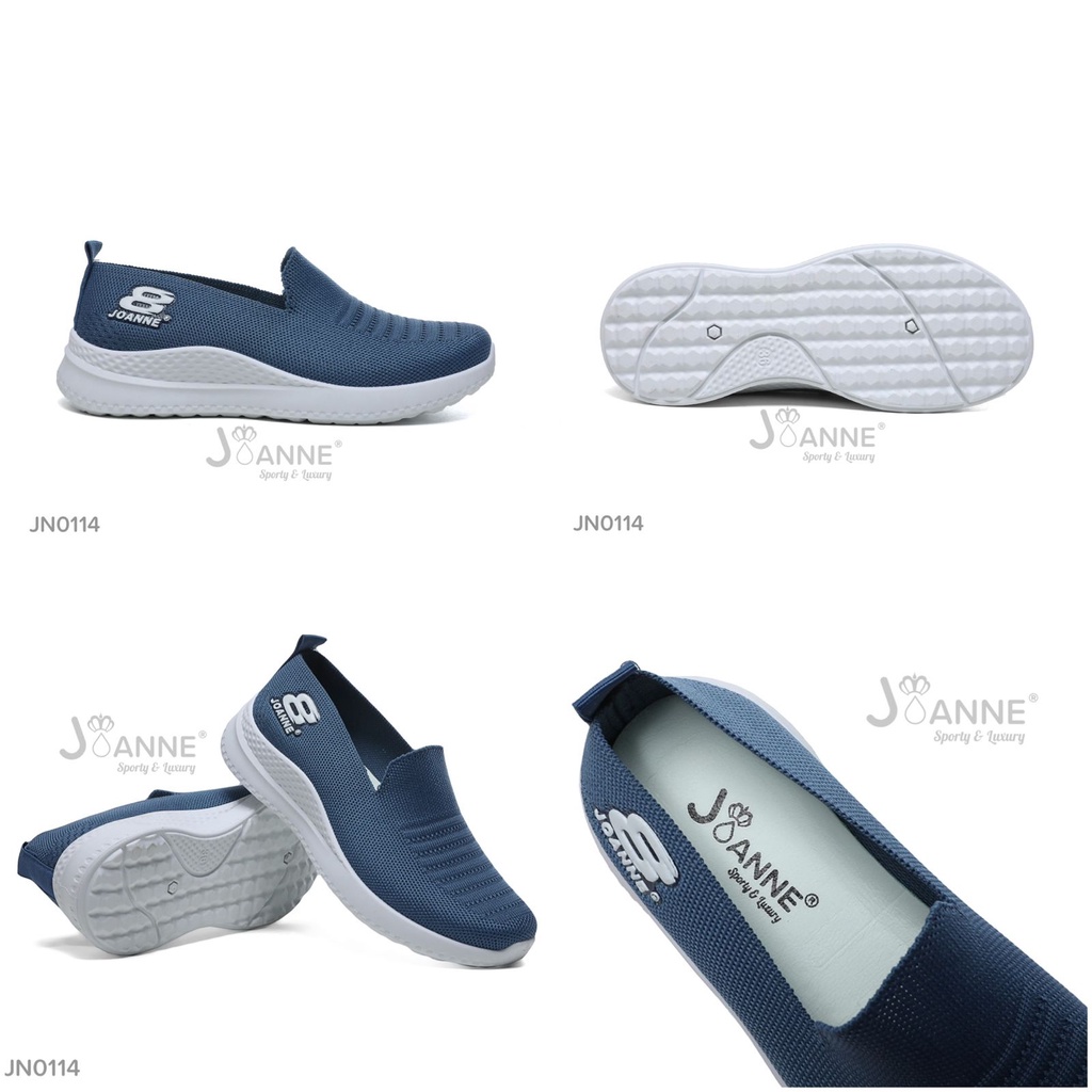 JOANNE Slip On Sneakers Shoes #JN0114 ORIGINAL