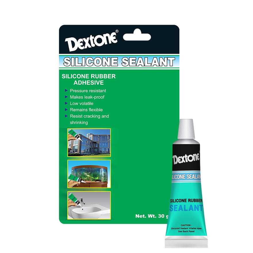 Dextone Lem Kaca Silicone Sealant