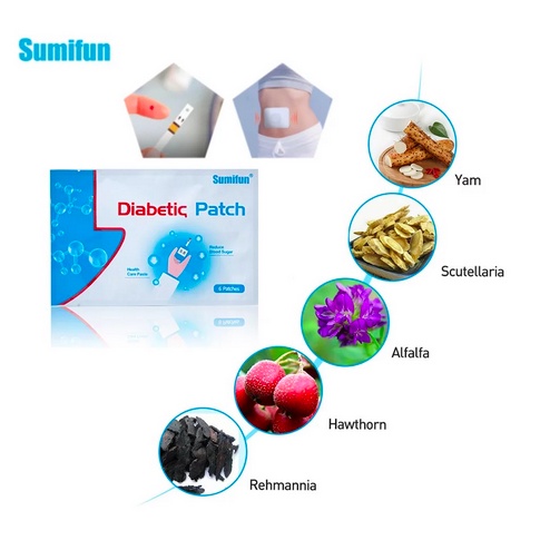 Koyo Diabetic SUMIFUN Patch Diabetes Patch Penurun Gula Darah Koyo Diabetic Diabetes Sumifun