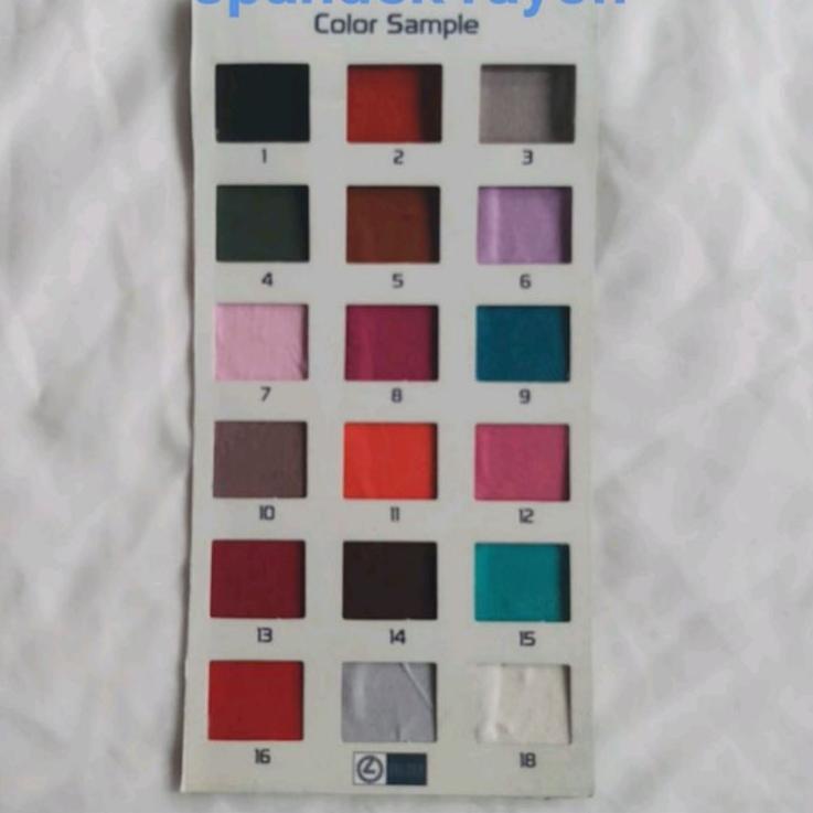 ☚ Bahan Spandek Rayon Super Bahan Rayon spandek meteran ➴