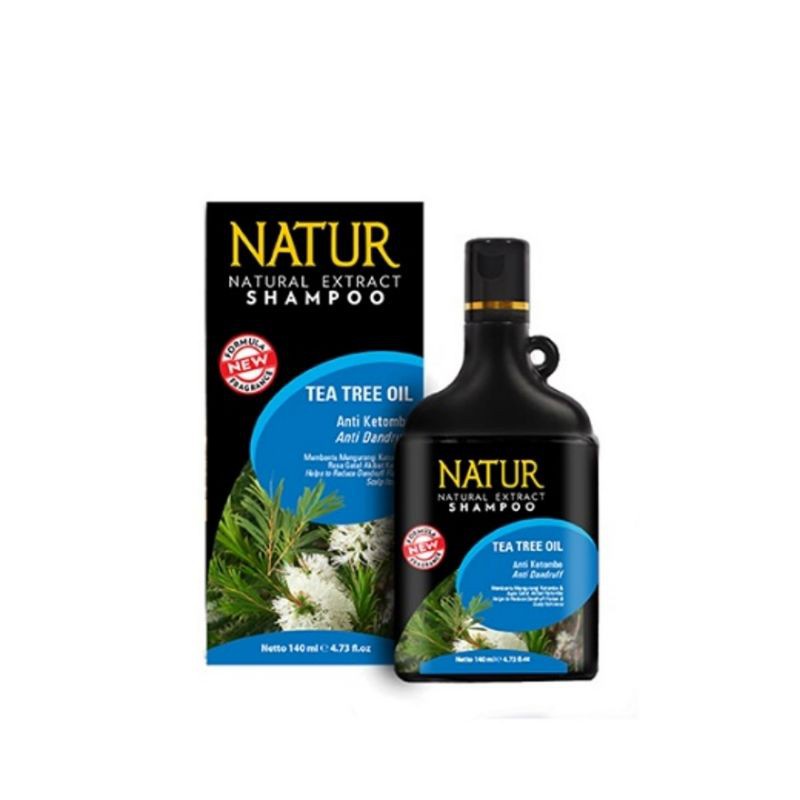 NATUR SHAMPOO 80ml TEA TREE OIL