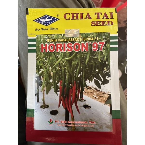 TERMURAH CABAI MERAH BESAR HORISON 97 100% ORIGINAL DARI CAP KAPAL TERBANG